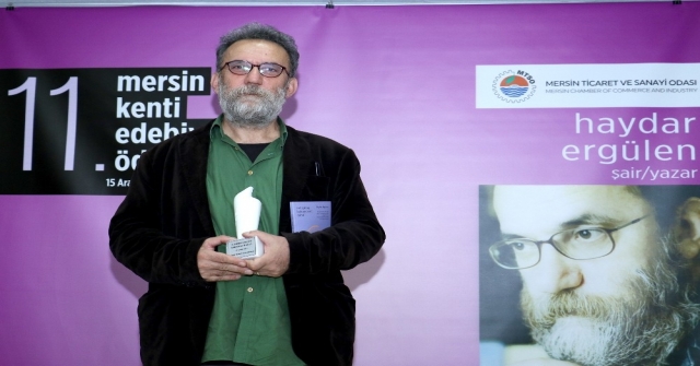 Mersin Kenti Edebiyat Ödülü, Şair, Yazar Haydar Ergülene Verildi
