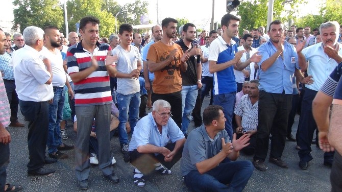 Silifke’de Kooperatif Şoförlerinden “Sefer” Tepkisi