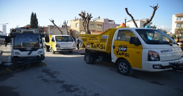 Mersinde Çöp Taksi Uygulaması