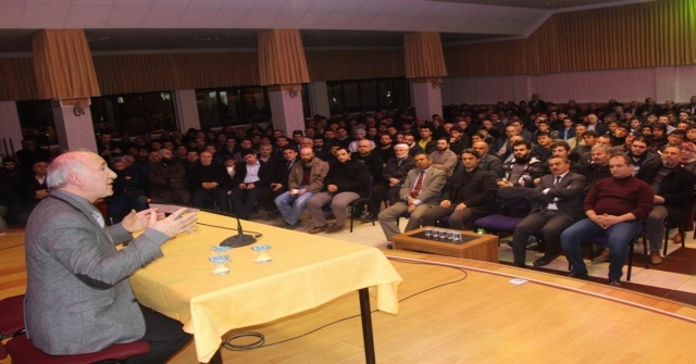 Tarihçi-Yazar Prof. Dr. Ahmet Şimşirgil Seydişehirde Konferans Verdi