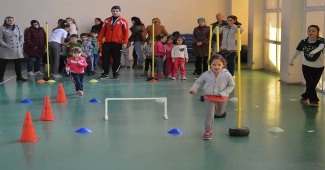 Ermenekte “1. Eğlenceli Atletizm Şenliği” Düzenlendi