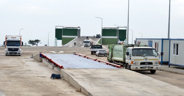 Erdemlide Katı Atık Bertaraf İstasyonu Devreye Girdi