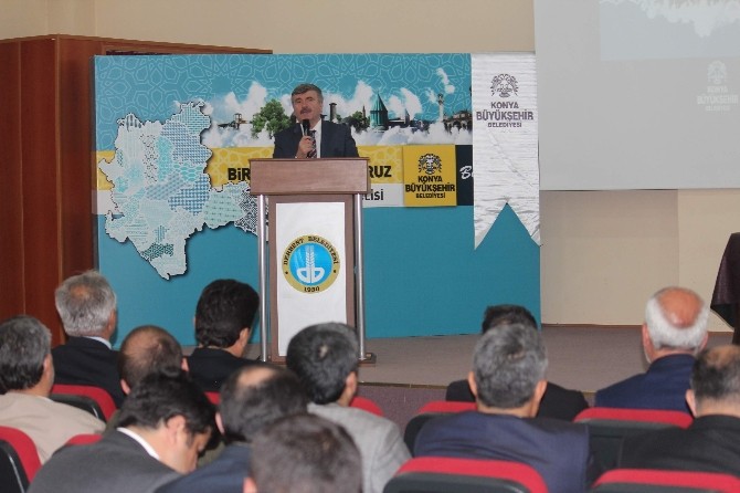 Konya Büyükşehir Belediye Başkanı Akyürek Derbent’te
