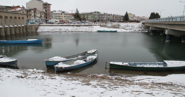 Beyşehir Gölünde Avlanmaya Kar Molası