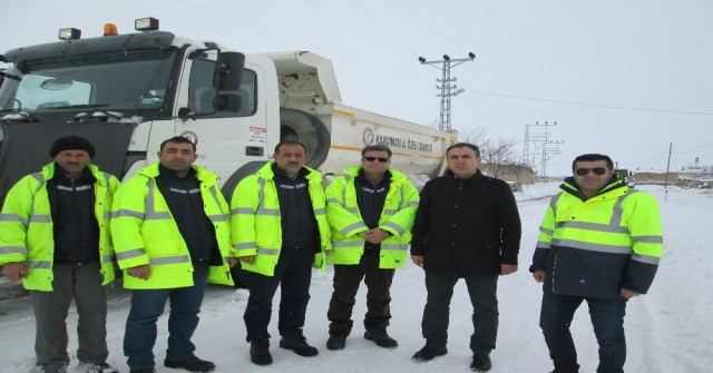 Karamanda Kapanan Köy Yolları Yeniden Ulaşıma Açıldı