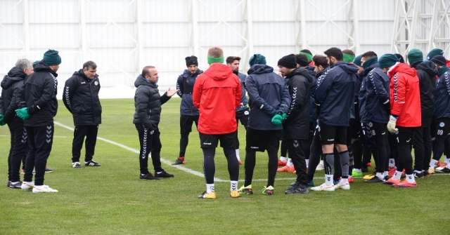 Atiker Konyaspor, Galatasaray Maçı Hazırlıklarını Sürdürdü