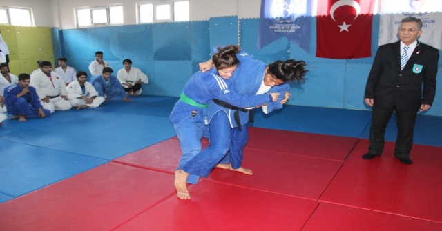 Mersinde Judo Seçimleri Sona Erdi