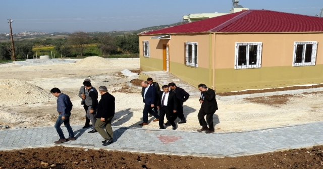 Başkan Pamuk, Mahalle Ve Taziye Evleri İnşaatını İnceledi
