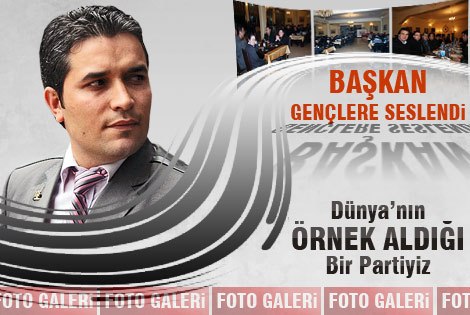 AK Parti Gençlik Kolları Mahalle Temsilcilerine Seslendi