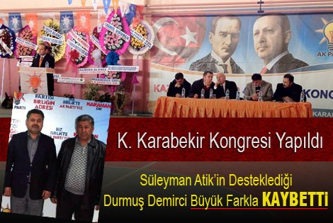 Ak Parti K. Karabekir ilçesi 4. Olağan Kongresi Yapıldı