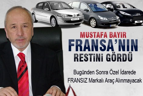 Karaman İl Genel Meclisinde Fransaʹya ambargo Kararı alındı