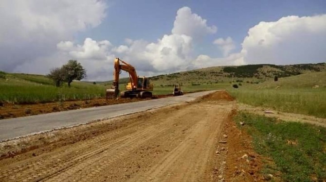 Beyşehir’in Grup Yollarında Genişletme Çalışmaları