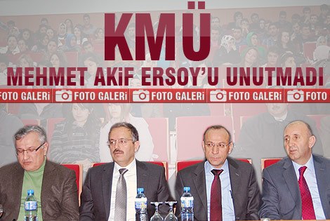 Kmü Mehmet Akif Ersoy’u Unutmadı