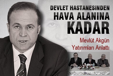 Mevlüt Akgün’den Yatırımları Değerlendirme Toplantısı