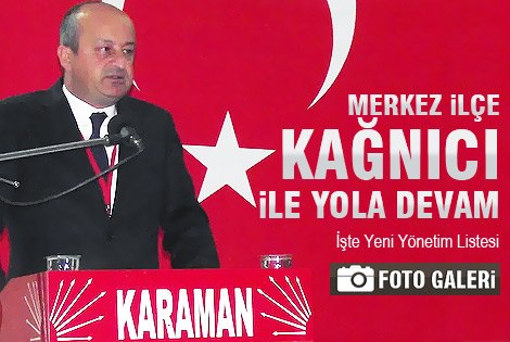 Mustafa Cem Kağnıcı Merkez İlçe Başkanlığına Devam