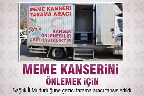 Karamanʹa Meme Kanseri Tarama Aracı getirildi