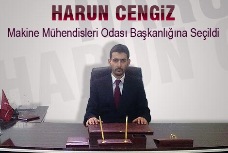 Harun Cengiz Makine Mühendisleri Karaman Yönetim Kurulu Başkanı Oldu