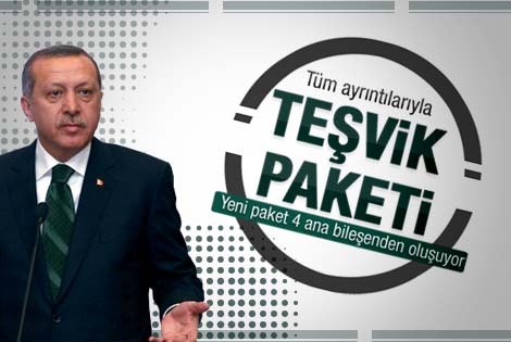 Erdoğan yeni teşvik paketini açıkladı