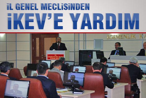 İl Genel Meclisinden (İkev) İstanbul Karamanlılar Vakfına Yardım