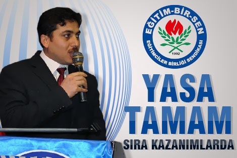 Memur-Sen : Yasa Tamam, Sıra Kazanımlarda