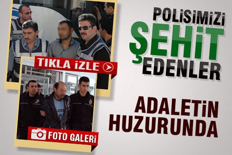 Saldırganlar Adliyeye çıkarıldı