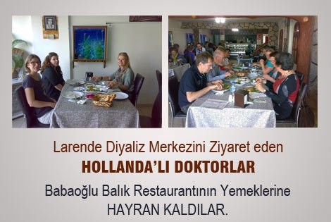 Hollanda’lı Doktorlar Karaman’ı gezdiler.