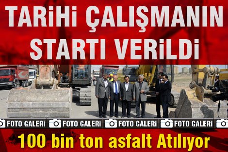 Karaman Tarihinde Görülmemiş Asfalt Hamlesi