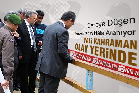 Dereye Düşerek Kaybolan Kızı Arama Çalışmaları Devam Ediyor