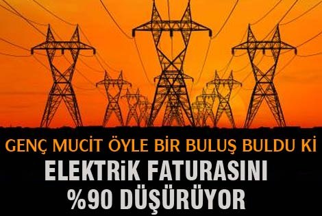 Elektrik faturasını %90  düşüren buluş