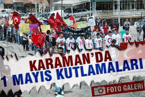 Karamanʹda 1 Mayıs Kutlamaları