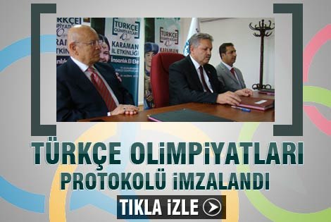 Türkçe Olimpiyatları Protokolü İmzalandı
