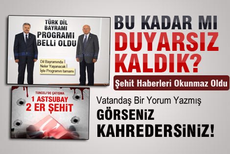 Bu Kadar Duyarsız mı Kaldık