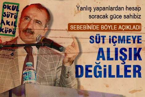 Bakan Dinçerʹden Okul Sütü Açıklaması