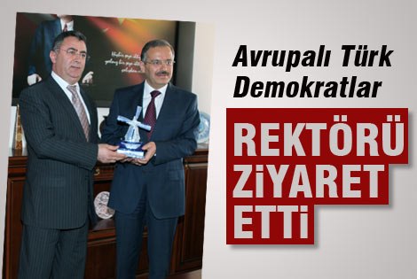 Avrupalı Türk Demokratlar Birliği Kmü’yü Ziyaret Etti