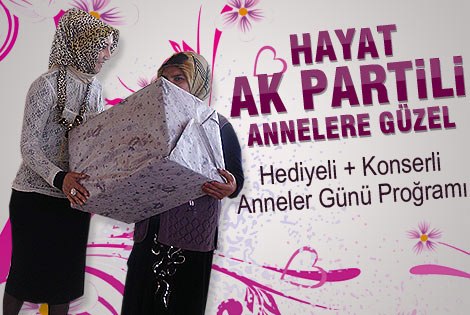 AK Parti Kadın Kollarından dolu dolu bir anneler günü programı