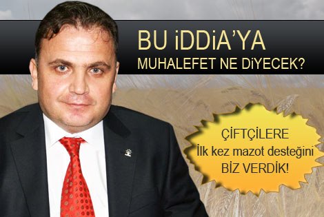 Güngörer; Çiftçilere Mazot Desteğini İlk biz verdik!