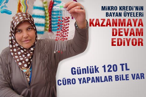 Mikrokredi Bayanları İş Sahibi Yapmaya Devam Ediyor