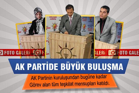 Ak Partide Büyük Buluşma