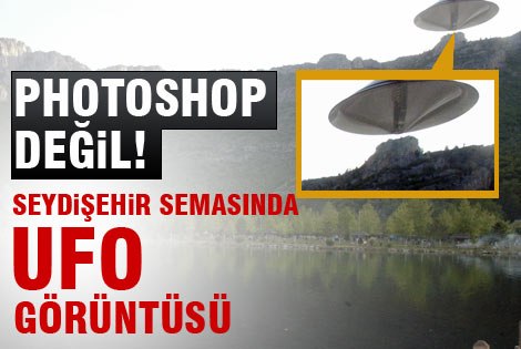 Seydişehirʹde Ufo göründü