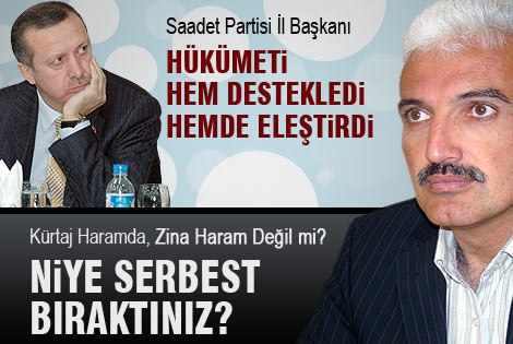 Şahin; Kürtaj Haramda Zina Haram Değil mi?