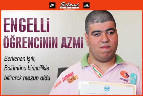 Engelli Kmü Öğrencisinin Azmi