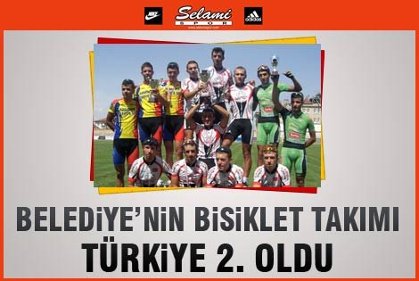 Belediye Spor Bisiklet Takımı Türkiye İkincisi Oldu