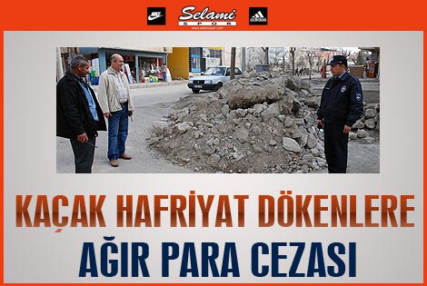 Belediyeden Kaçak Hafriyata Ağır Ceza