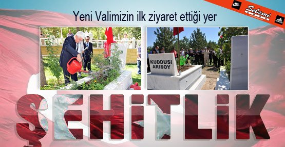 Vali Koca, Garnizon Ve Emniyet Şehitliğini Ziyaret Etti