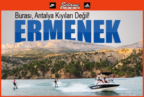 Ermenek barajı, Antalya kıyılarını aratmıyor