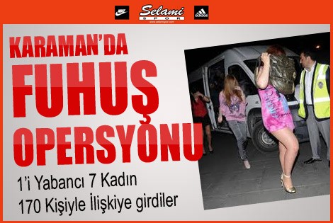 Karamanʹda Fuhuş Operasyonu