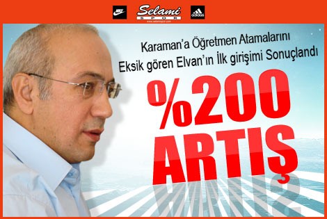 Karaman’a 32 Branşta Toplam 300 Öğretmen