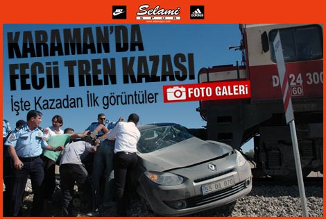 Karamanʹda Tren Kazası gerçekleşti 3 kişi yaralı