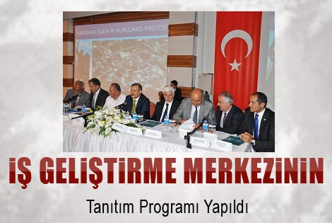 Karaman’da İşgem Projesi Tanıtım Toplantısı Yapıldı