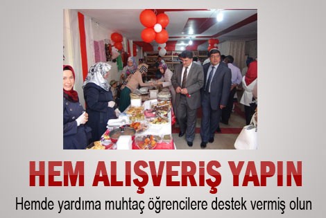 KAREGDER eğitime destek için kermes açtı